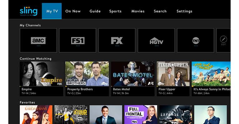 Stream Sling TV on LG TV