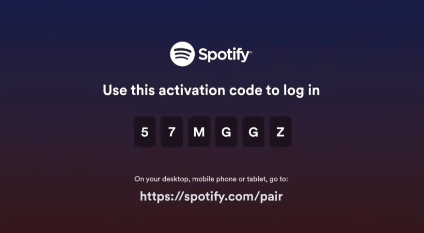 Copy your activation code