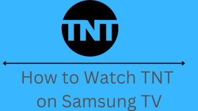 TNT on Samsung TV