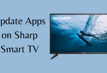 Update Apps on Sharp TV