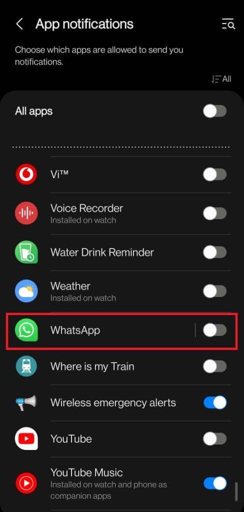 Enable WhatsApp Notifications on Galaxy Watch 5