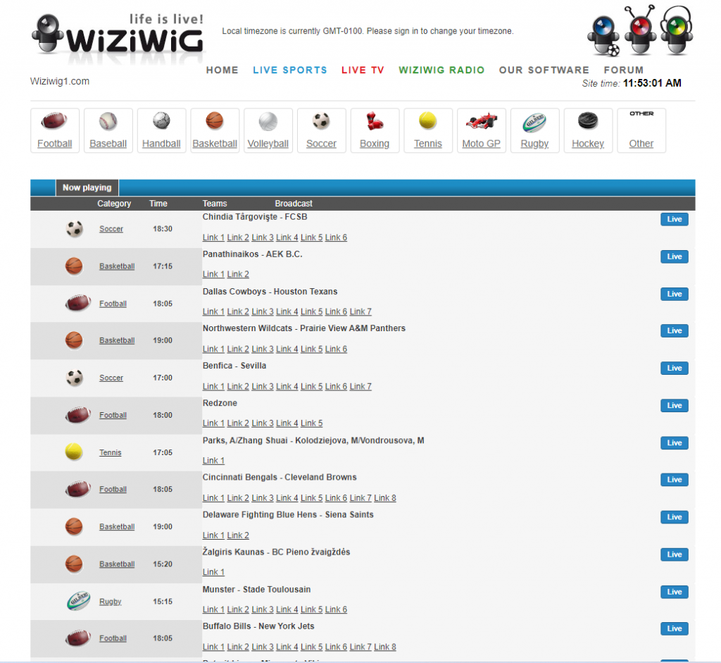 WiZiWiG Review - Watch Live Sports for Free