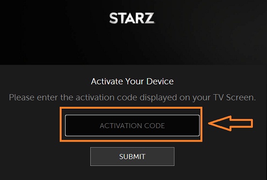 Activate starz