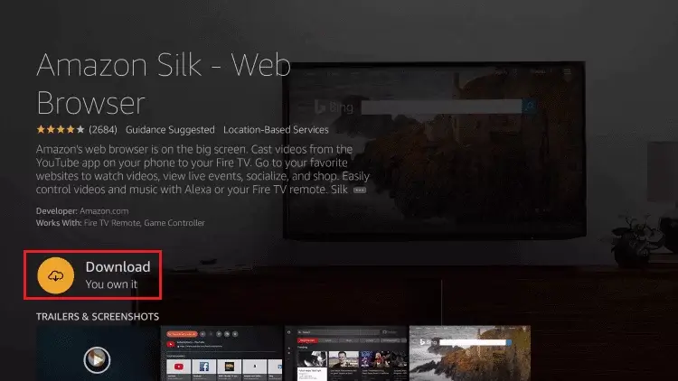 Download the Silk Browser