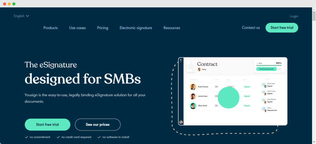 Best Alternatives for DocuSign: YouSign