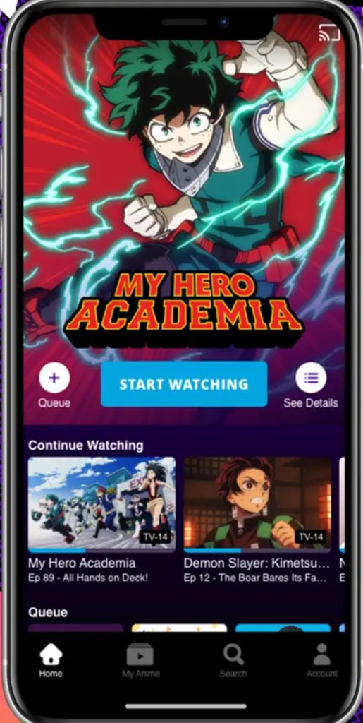 Aplicativo da Funimation está disponível para smart TVs Samsung