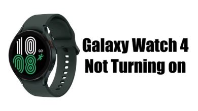 Galaxy Watch 4 Not Turning On