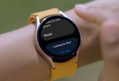 Galaxy Watch 4 Not Turning On -Factory Reset