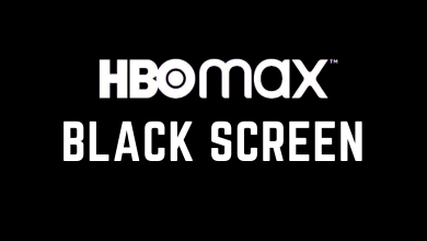 HBO Max Black Screen