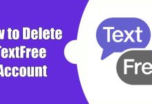 How to Delete Text Free Account