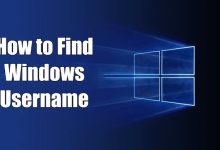 How to Find Windows Username