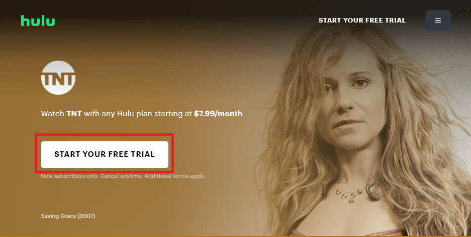 Click on the Start Your Free Trial button