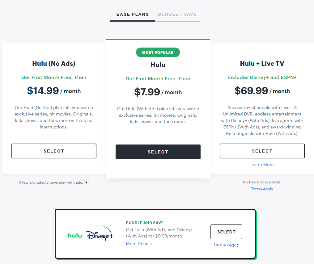 choose your desired subscription plan.