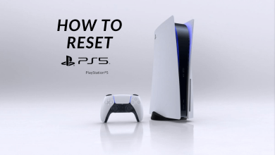 How to Reset PS5