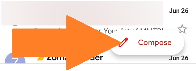  Click the + Compose icon