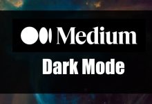 Medium Dark Mode