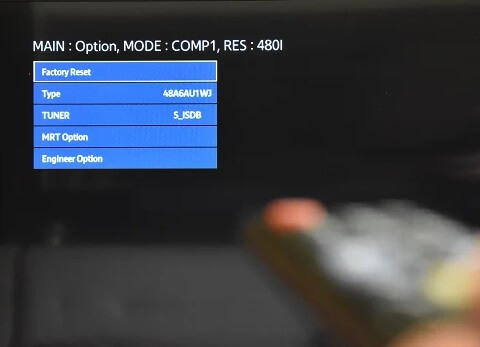 Factory Reset Your Samsung TV From Service Menu
