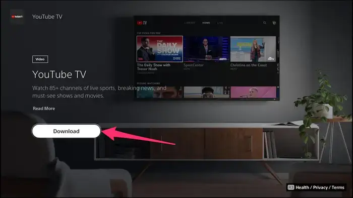 click the Download button to install