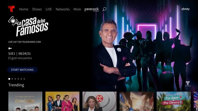 Stream Telemundo on Samsung TV