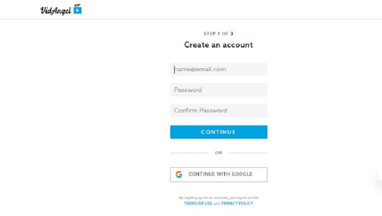Sign up to VidAngel