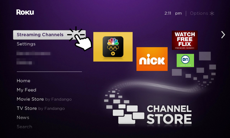 Click Streaming Channels