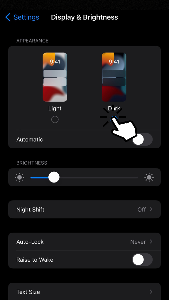 Enable Dark on Google Photos