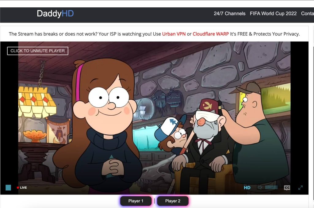 123TV Alternatives: DaddyHD