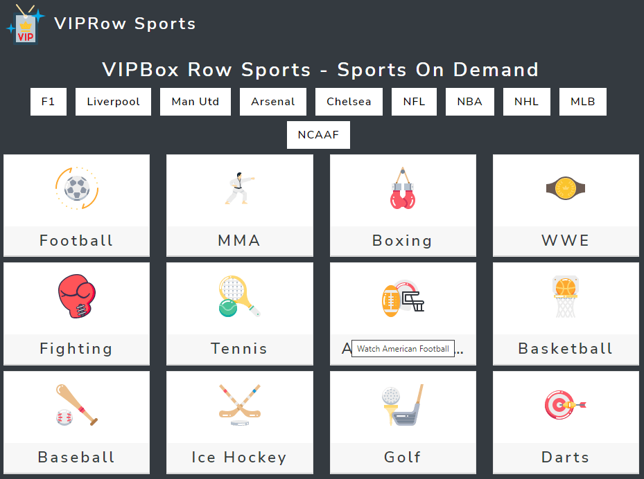 VIPRow Sports