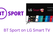 BT Sport on LG Smart TV