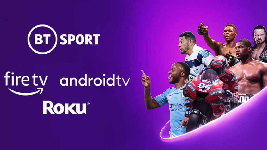 BT Sports on LG Smart TV.