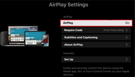 AirPlay on LG Smart TV