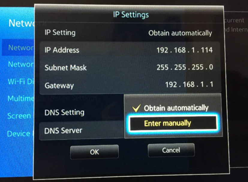 Change the DNS Address to fix the disney plus black screen