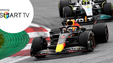 F1 on Samsung TV