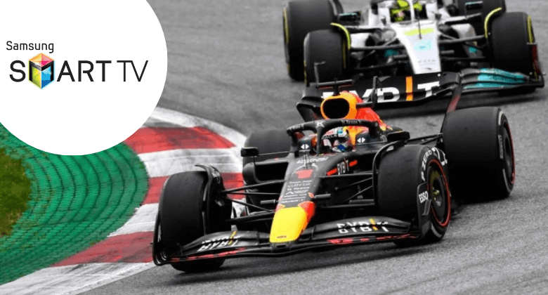 F1 on Samsung TV