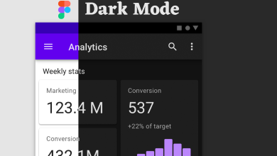 Figma dark mode