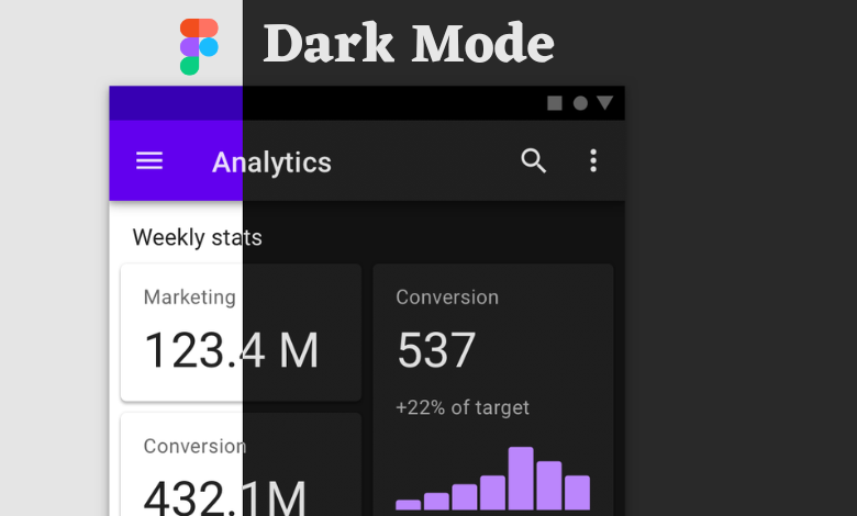 Figma dark mode