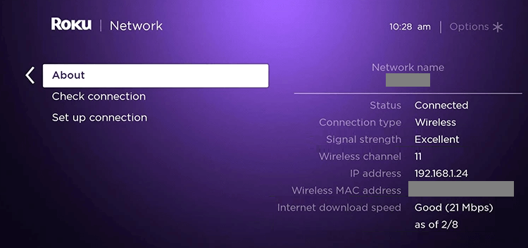 Review the Network Connections