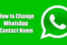 How to Change WhatsApp Contact Name