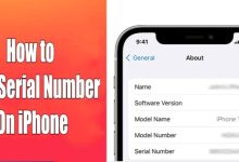How to Find Serial Number on iPhone