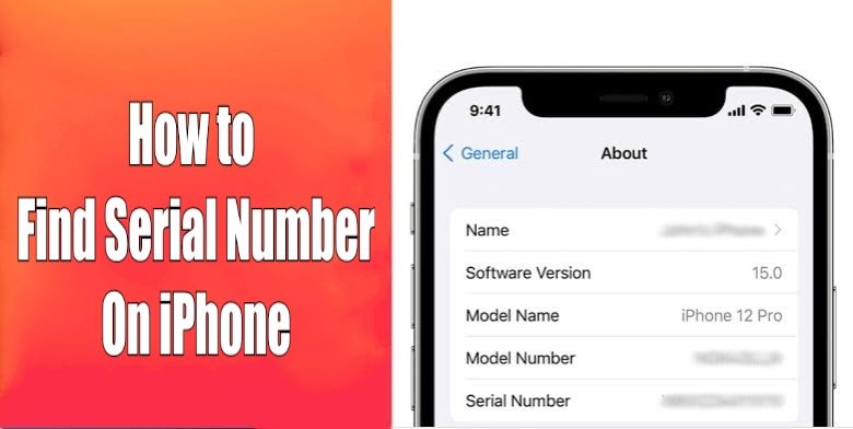 How to Find Serial Number on iPhone