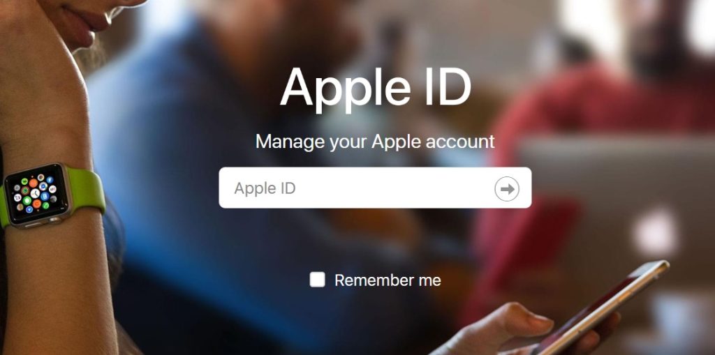 log in to your Apple ID.