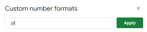 How to Indent in Google Sheets