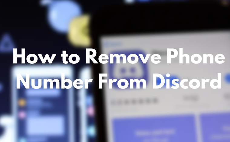 How to Remove Phone Number From Discord.
