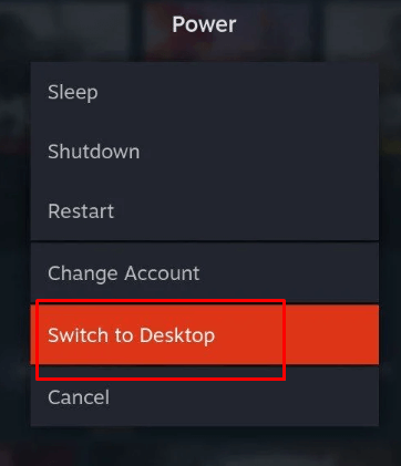 Switch to Desktop Mode