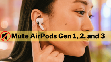 Mute AirPods