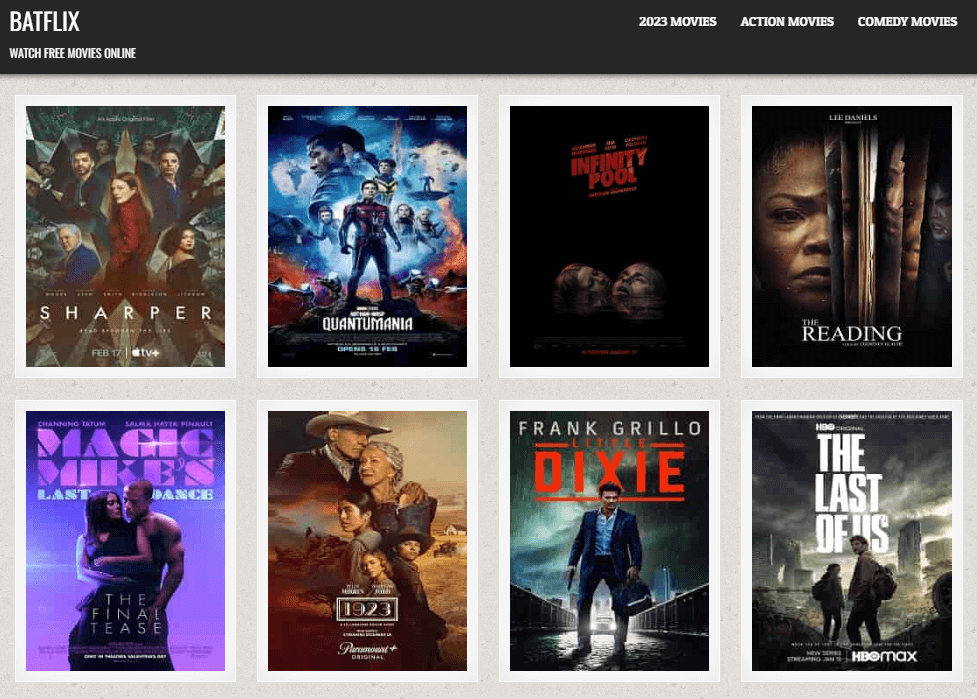 batflix Best Alternatives for MyFlixer