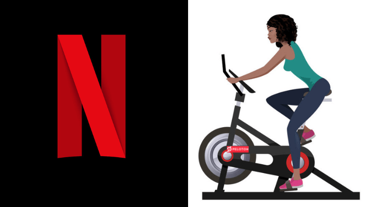 Netflix on Peloton