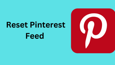 Reset Pinterest Feed