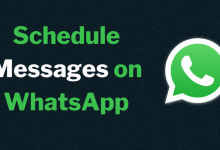 Schedule Messages on WhatsApp