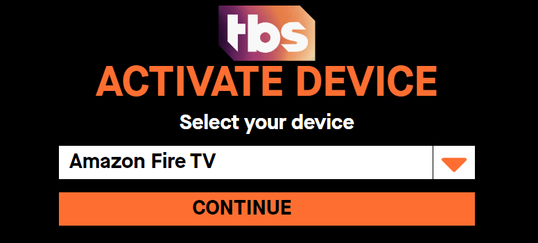 Select Amazon Fire TV